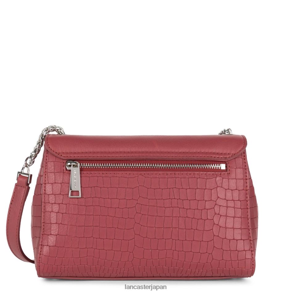 バッグ Lancaster Paris クロスボディバッグ ピア ライトウェイト フランボワーズクロコ 女性 VB8ZLR564