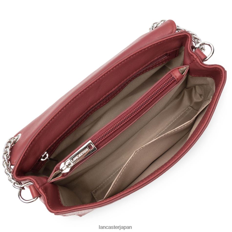 バッグ Lancaster Paris クロスボディバッグ ピア ライトウェイト フランボワーズクロコ 女性 VB8ZLR564