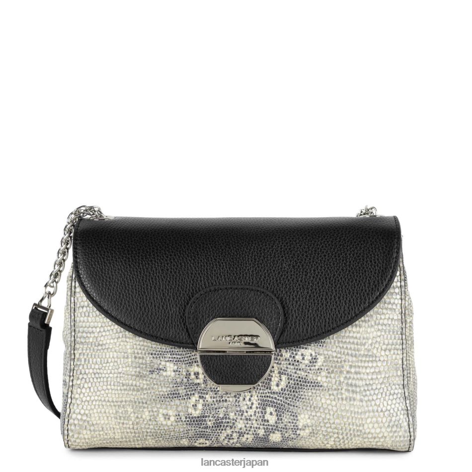 バッグ Lancaster Paris クロスボディバッグ ピア ライトウェイト ノワール・イグアン 女性 VB8ZLR565