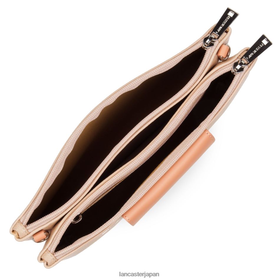 バッグ Lancaster Paris ダブルクラッチマヤ軽量 プードルエクリュキャニオン 女性 VB8ZLR647