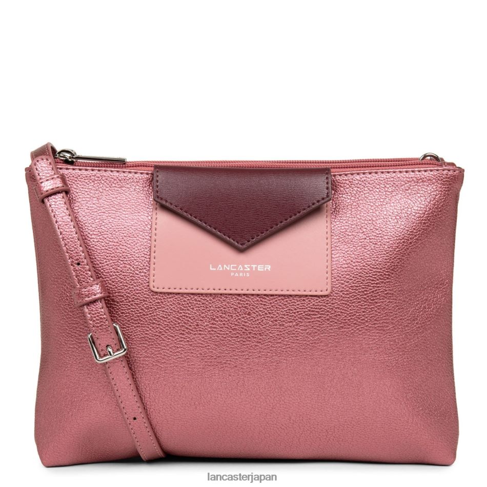 バッグ Lancaster Paris ダブルクラッチマヤ軽量 グレナ-ローズ アンティーク-ボルドー 女性 VB8ZLR651