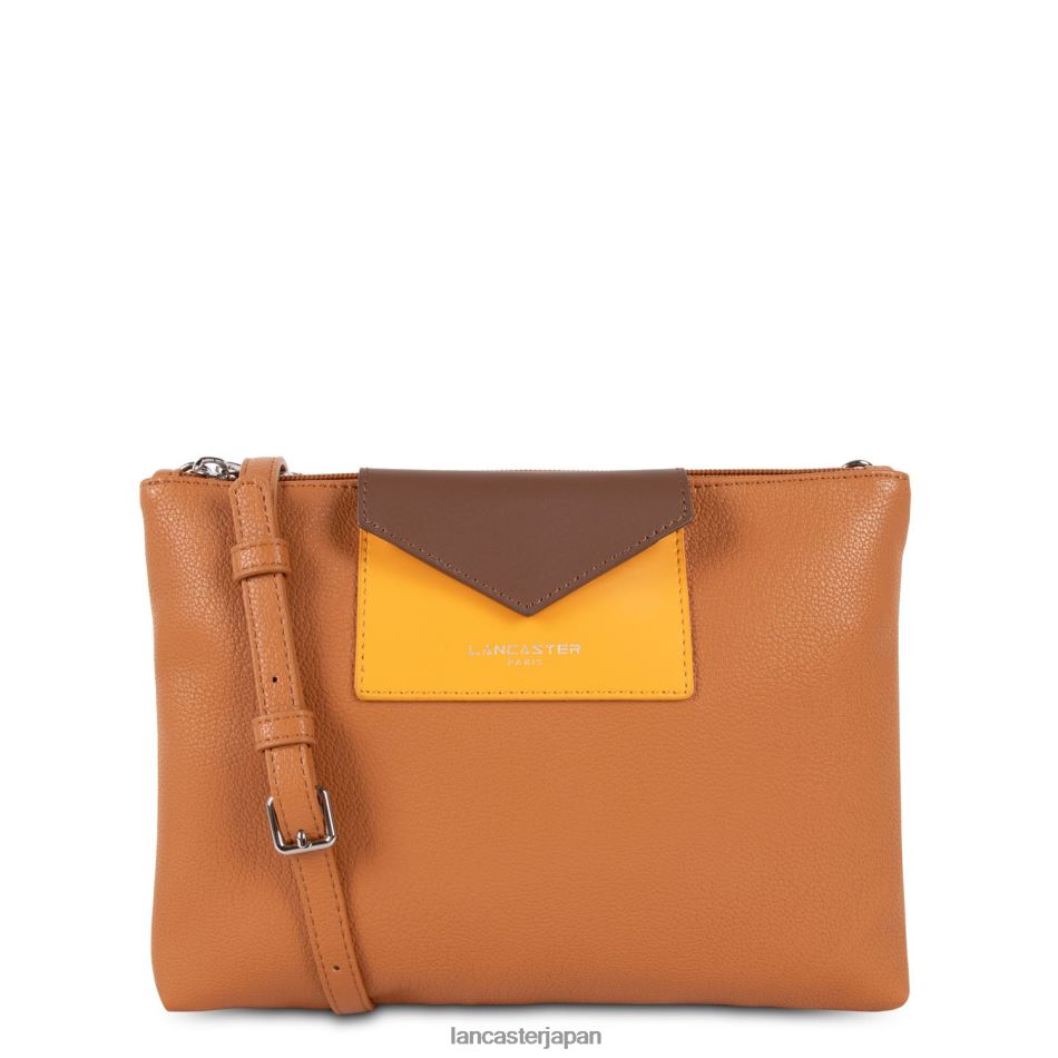 バッグ Lancaster Paris ダブルクラッチ マヤ 新型 ゴールド・ジョーヌ・ヴィゾン 女性 VB8ZLR659