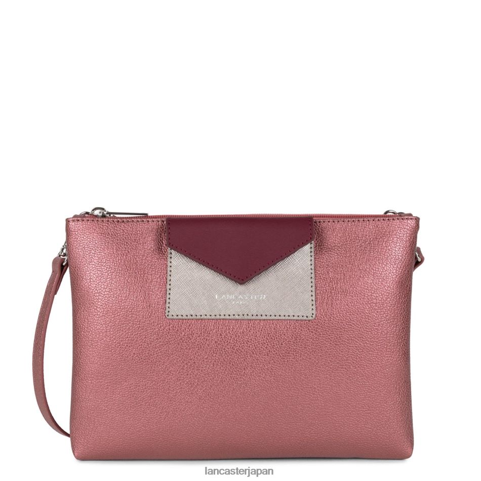 バッグ Lancaster Paris ダブルクラッチ マヤ 新型 グレナトまたはローズレーズン 女性 VB8ZLR679