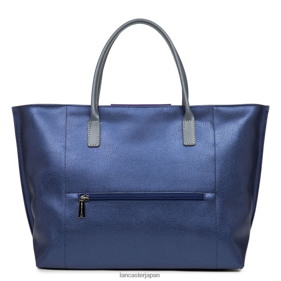 バッグ Lancaster Paris ラージトートバッグ マヤ 軽量 サフィールバイオレットグリス 女性 VB8ZLR735