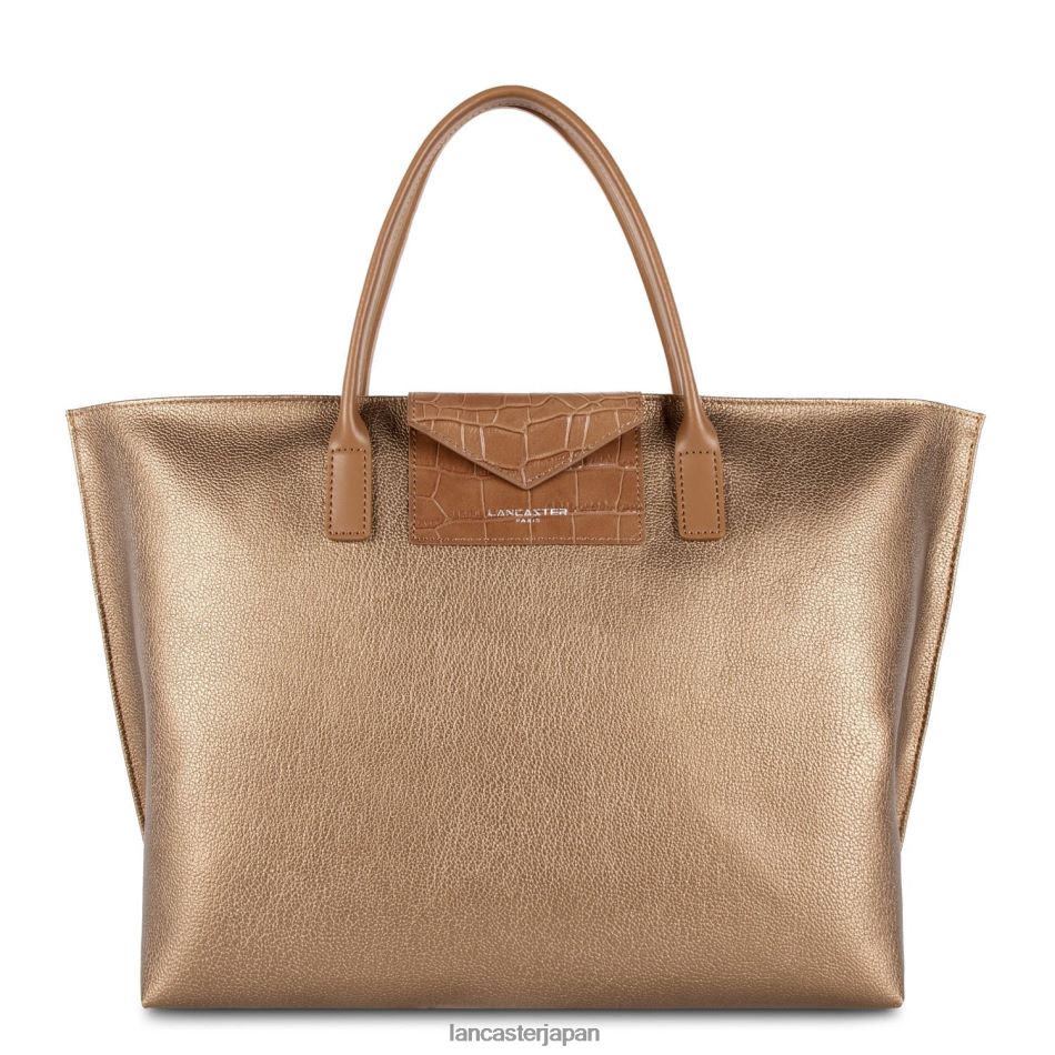 バッグ Lancaster Paris ラージトートバッグ マヤ キュイヴル・ノワゼット・キャメル 女性 VB8ZLR744