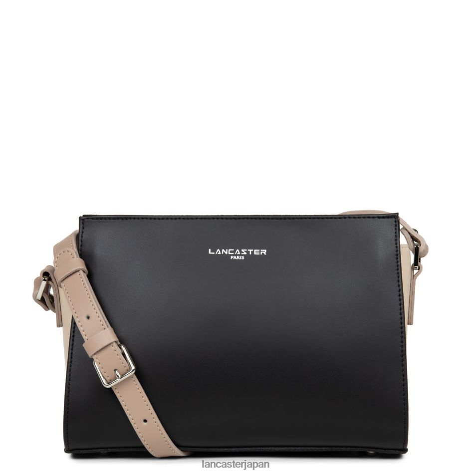 バッグ Lancaster Paris クロスボディバッグ スムース ノワール・ヌード・クレア・ヌード・フォンセ 女性 VB8ZLR755