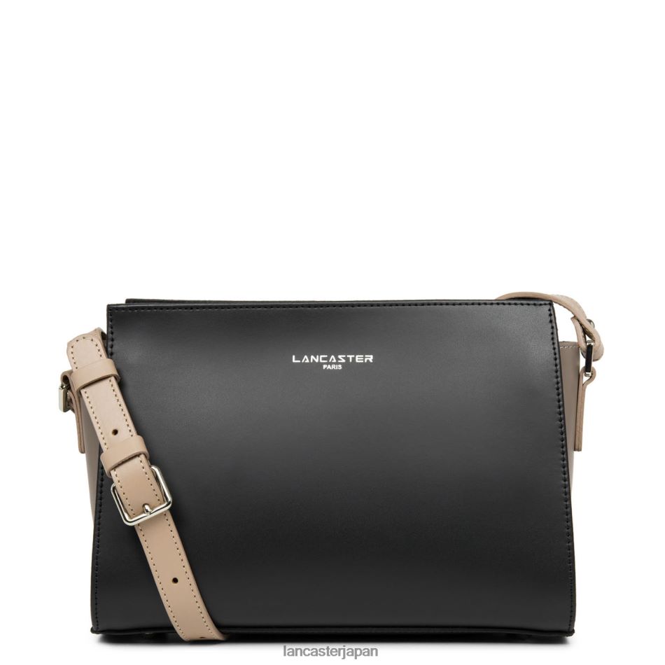 バッグ Lancaster Paris クロスボディバッグ スムース ノワール-トープ-ヌードフォンセ 女性 VB8ZLR763