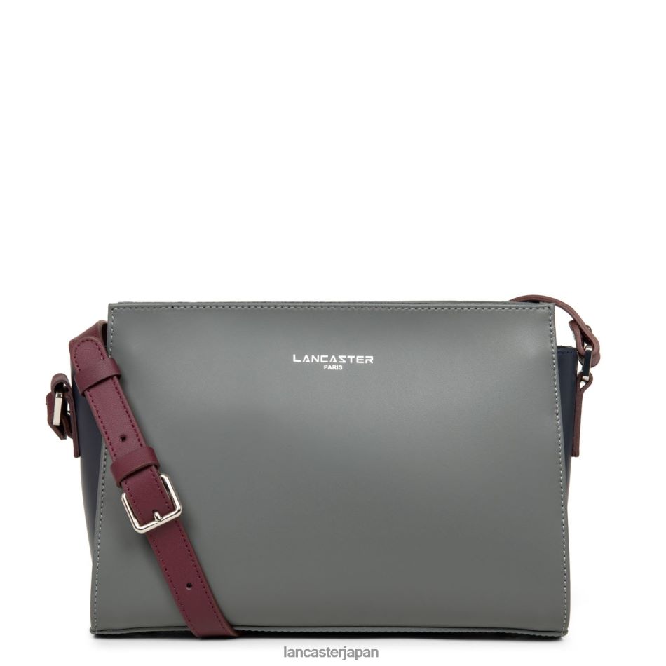 バッグ Lancaster Paris クロスボディバッグ スムース グリ ブルー フォンセ ボルドー 女性 VB8ZLR768