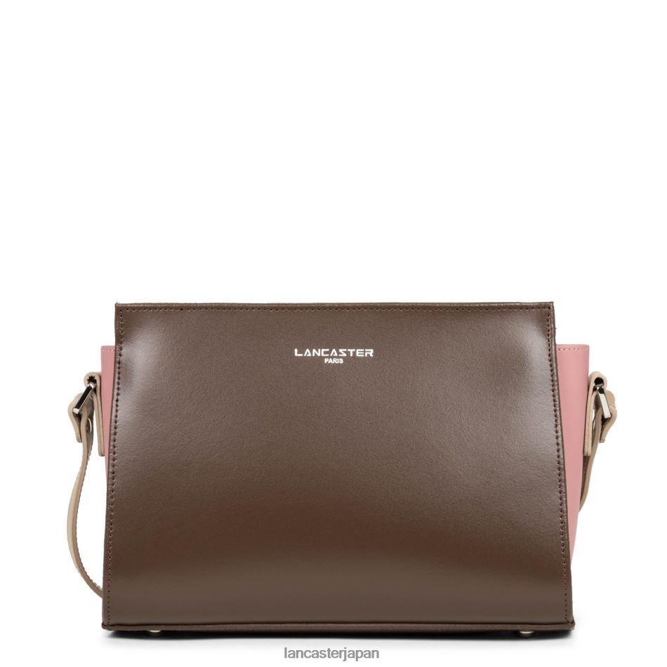 バッグ Lancaster Paris クロスボディバッグ スムース マロン・ローズ・アンチ・ヌード 女性 VB8ZLR774