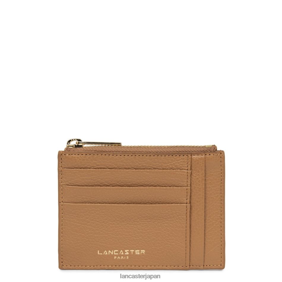 アクセサリー Lancaster Paris カードホルダー砂丘ファッション キャメル 女性 VB8ZLR815