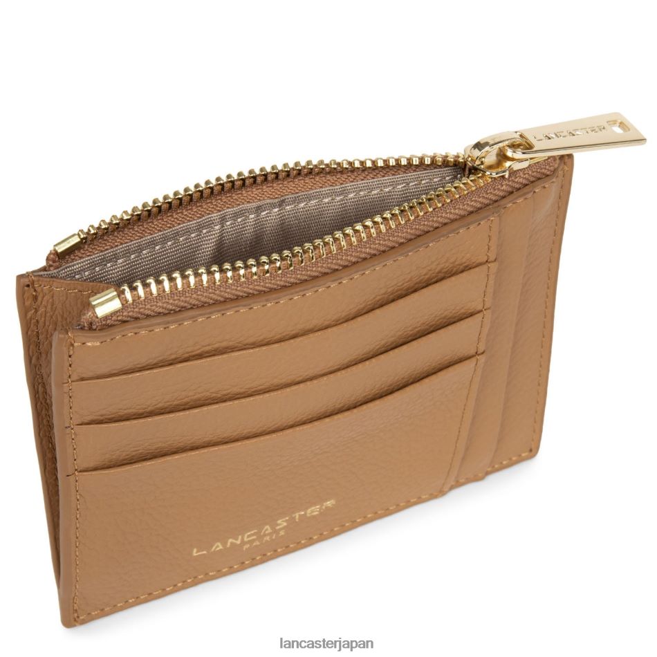 アクセサリー Lancaster Paris カードホルダー砂丘ファッション キャメル 女性 VB8ZLR815