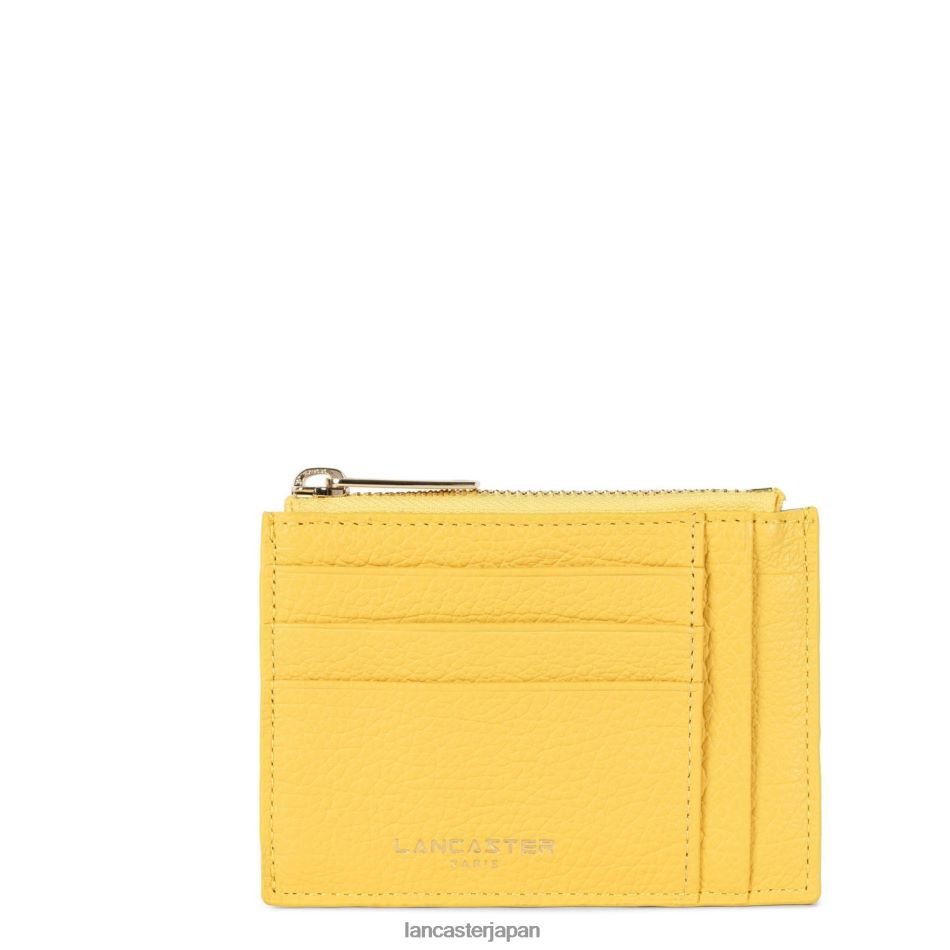 アクセサリー Lancaster Paris カードホルダー砂丘ファッション ジョーヌ 女性 VB8ZLR819