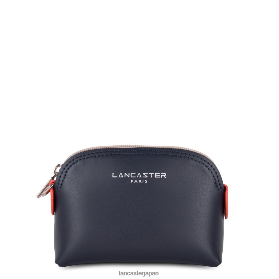 アクセサリー Lancaster Paris 小銭入れスムーズ ブルー フォンセ ガレ ローズ パスク 女性 VB8ZLR857