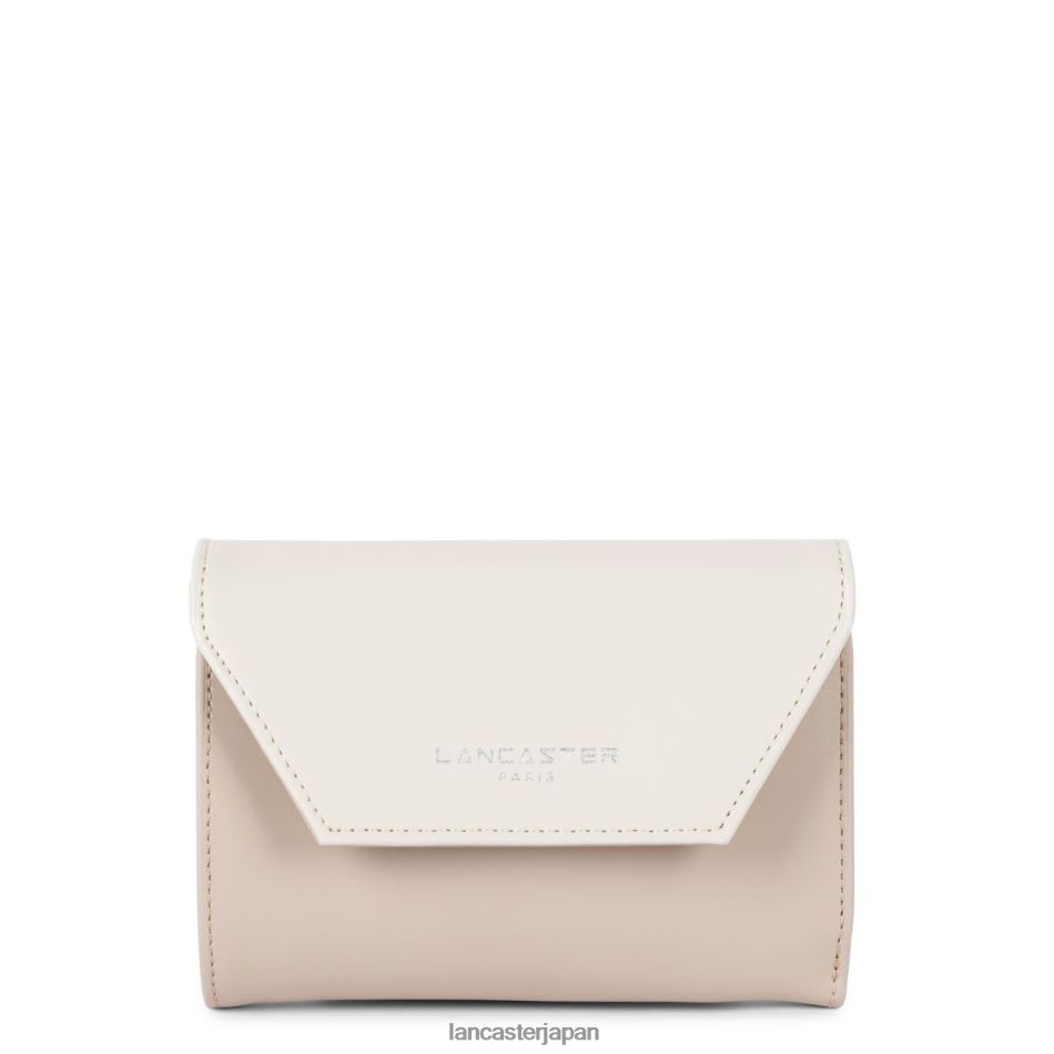アクセサリー Lancaster Paris 背中合わせの財布がスムーズ ガレ ローズエクリュ パッション 女性 VB8ZLR865