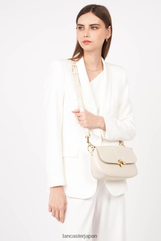 バッグ Lancaster Paris バゲットバッグ ファッション メダイユ 生成り 女性 VB8ZLR892