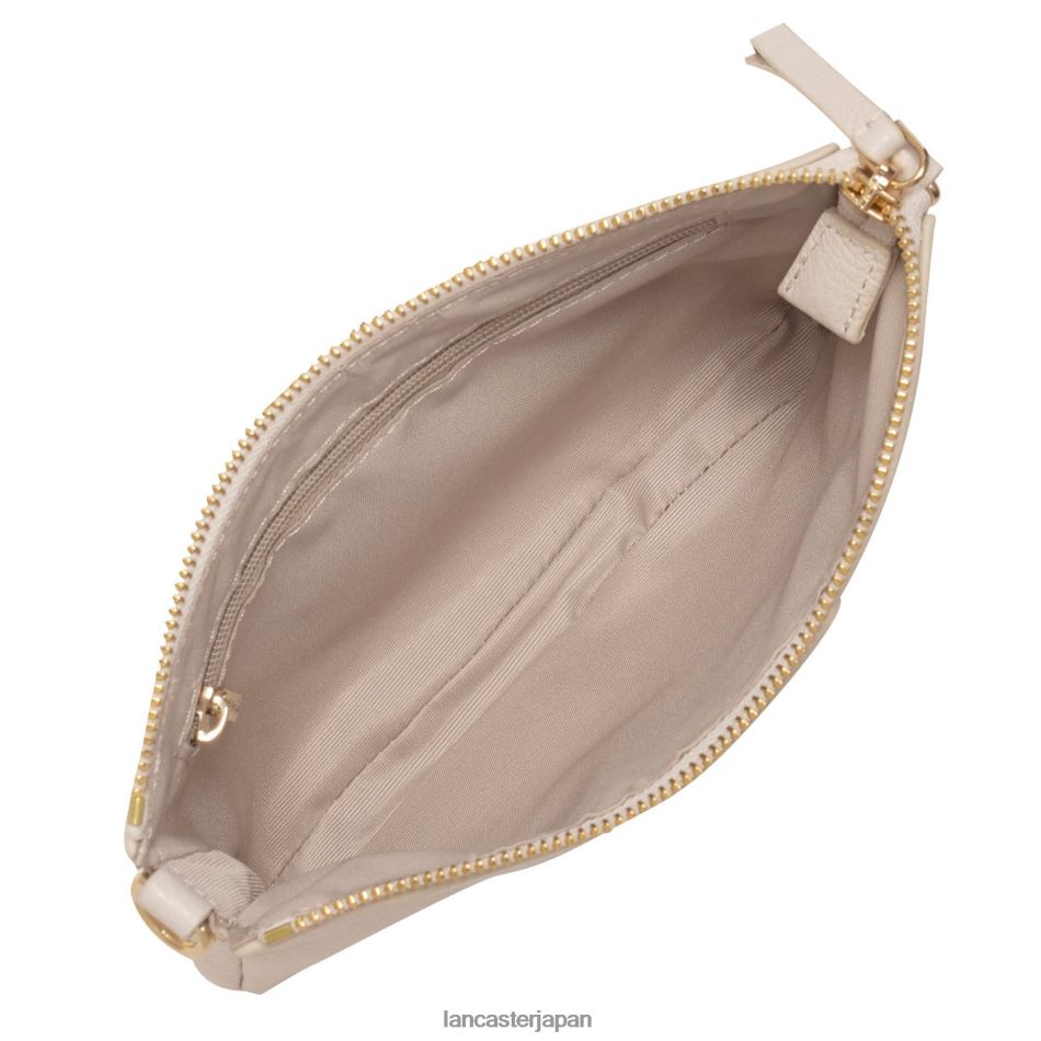 バッグ Lancaster Paris 小さなクラッチ砂丘 生成り 女性 VB8ZLR922