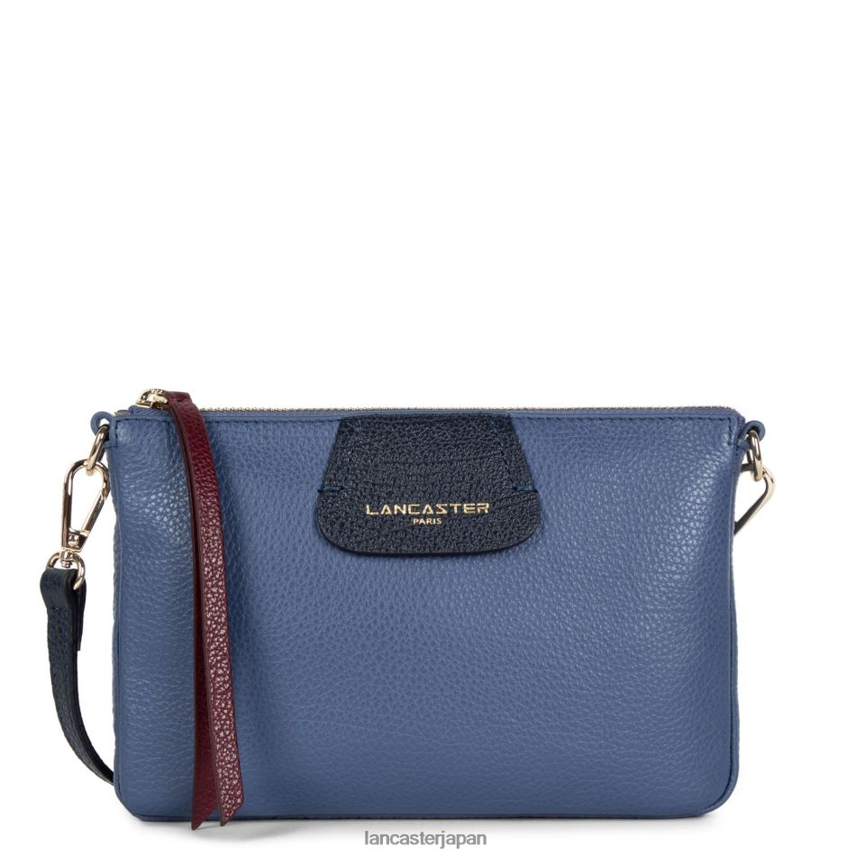バッグ Lancaster Paris 小さなクラッチ砂丘 ブルーマルチ 女性 VB8ZLR935