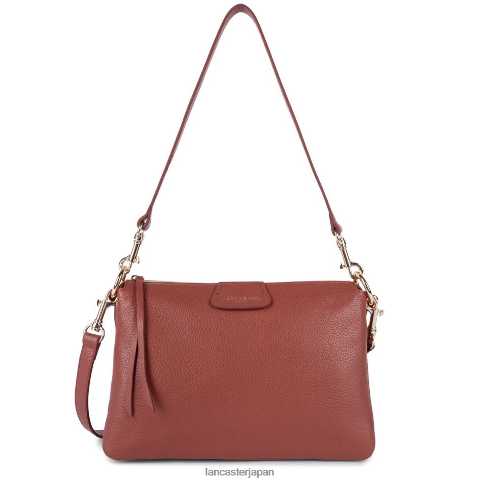 バッグ Lancaster Paris 大きなクラッチ砂丘 ボワ・ルージュ 女性 VB8ZLR988