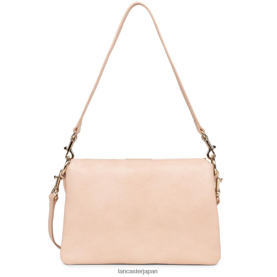 バッグ Lancaster Paris 大きなクラッチ砂丘 薔薇 女性 VB8ZLR996