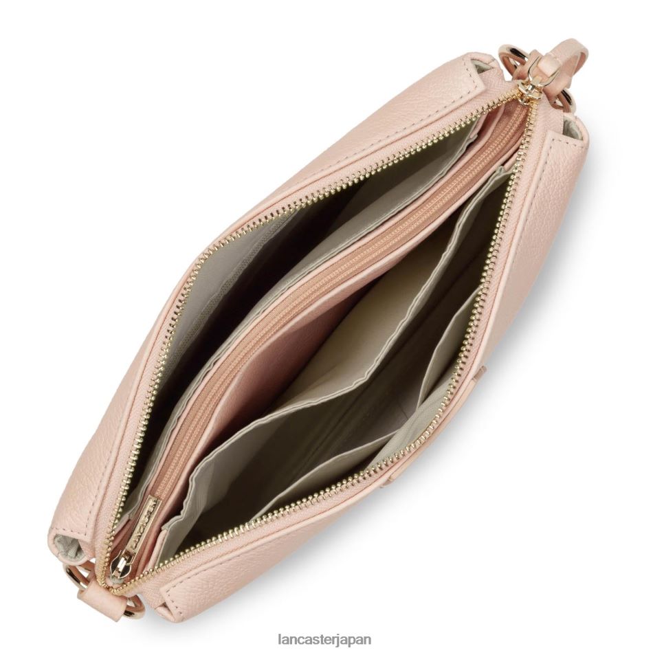 バッグ Lancaster Paris 大きなクラッチ砂丘 薔薇 女性 VB8ZLR996