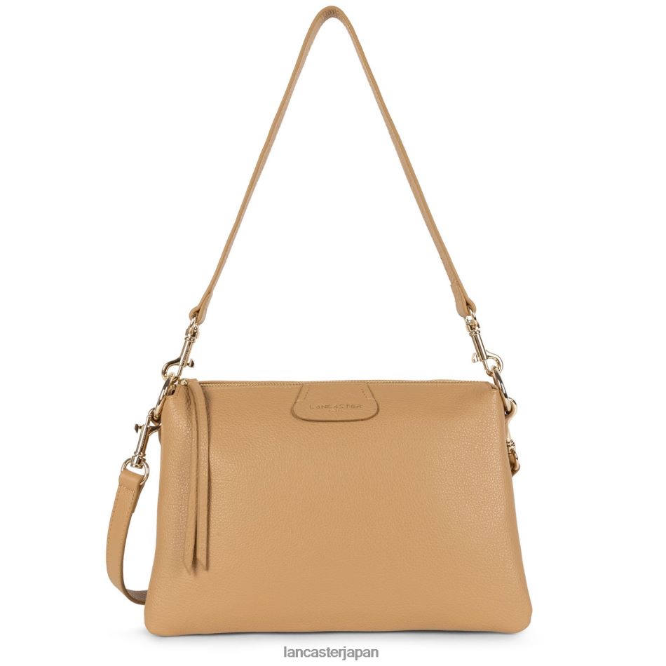 バッグ Lancaster Paris 大きなクラッチ砂丘 自然 女性 VB8ZLR998