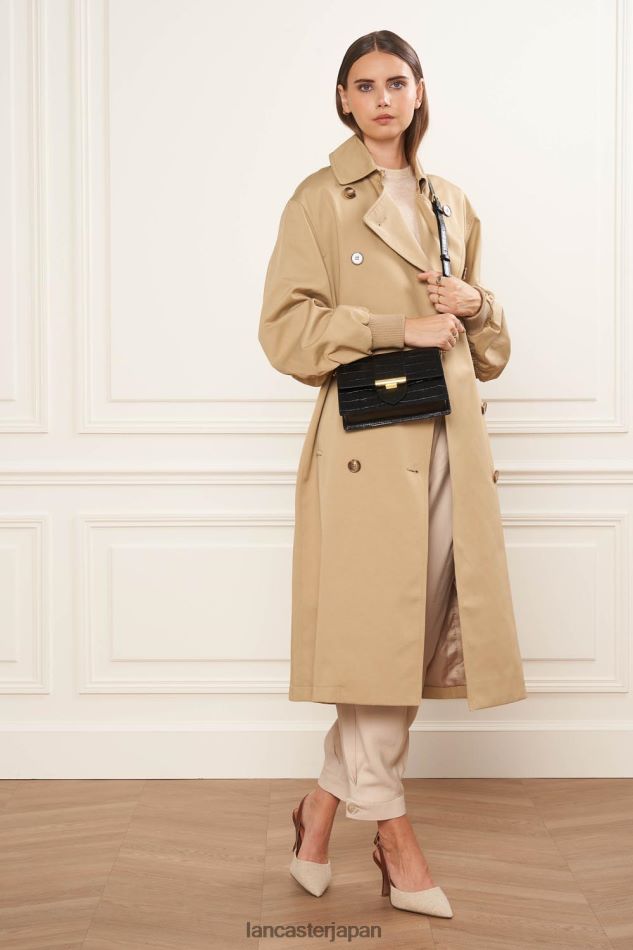 バッグ Lancaster Paris スモールクロスボディバッグ エキゾチック ily ノワール 女性 VB8ZLR2388