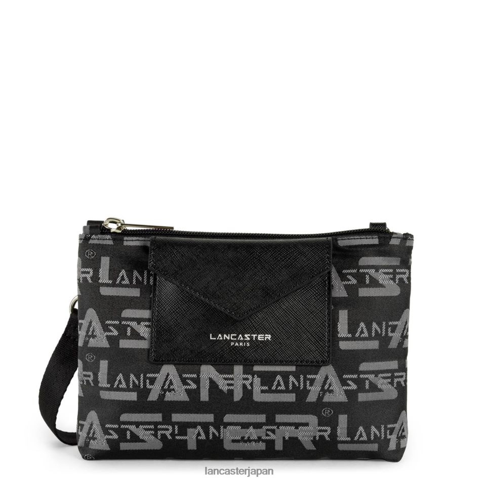 バッグ Lancaster Paris スモールクロスボディバッグ ロゴ kba ノワール 女性 VB8ZLR1956