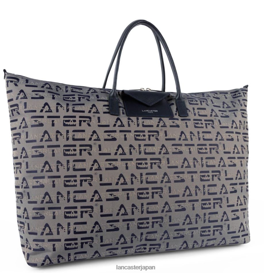 バッグ Lancaster Paris ウィークエンダー バッグ ロゴ kba ブルーフォンセ 女性 VB8ZLR2860