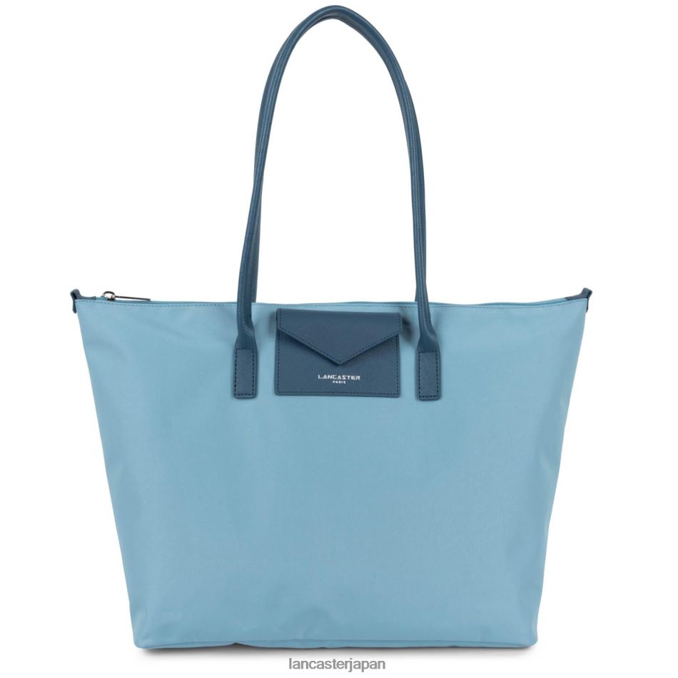 バッグ Lancaster Paris ラージトートバッグ スマートkba ブルーシエル 女性 VB8ZLR625