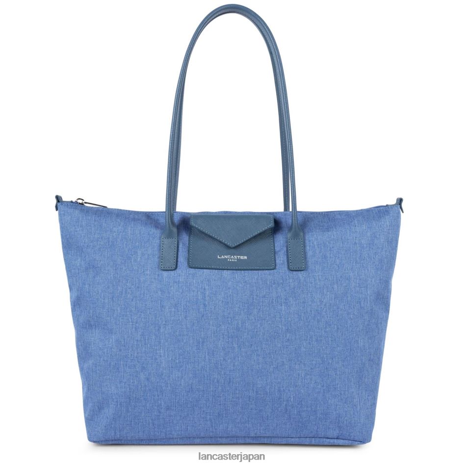 バッグ Lancaster Paris ラージトートバッグ スマートkba ブルーストーン 女性 VB8ZLR640