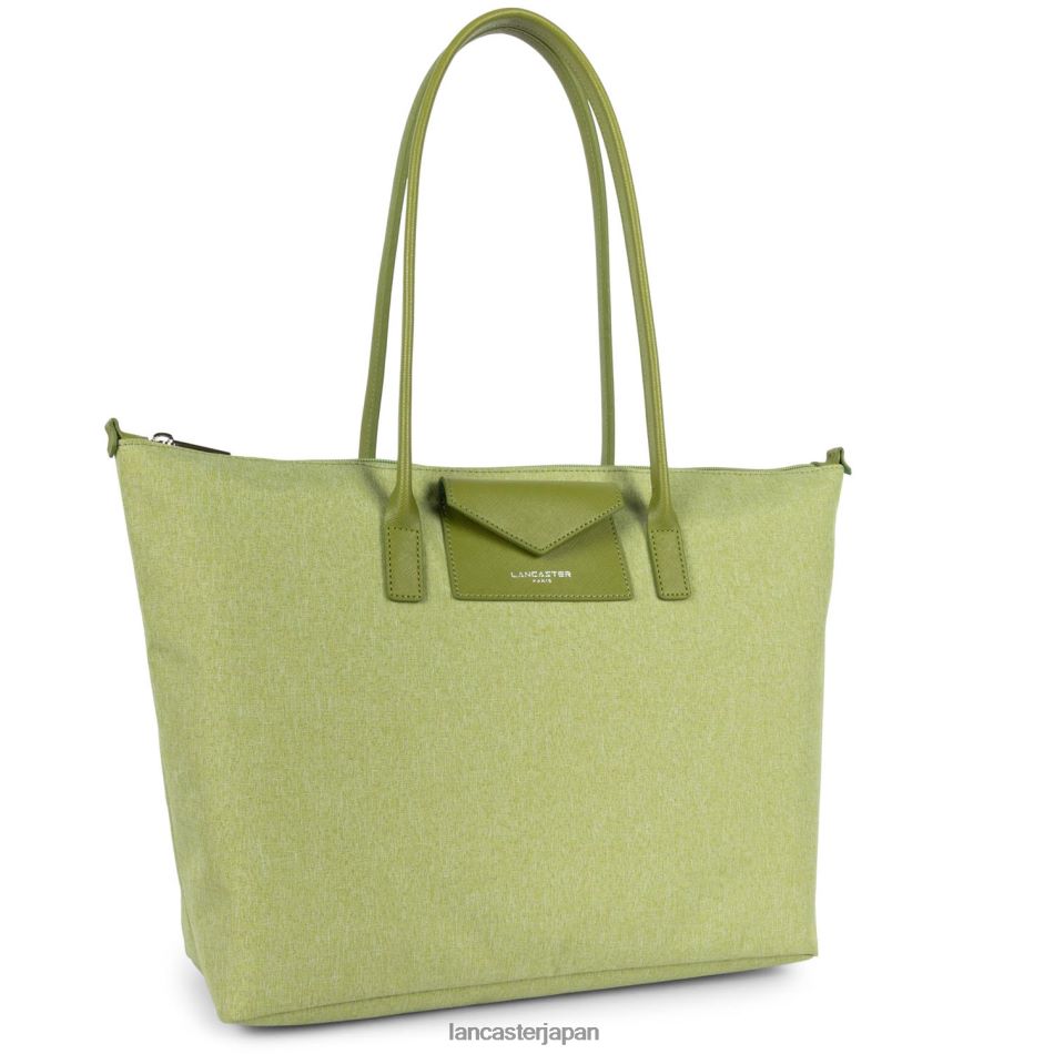 バッグ Lancaster Paris ラージトートバッグ スマートkba オリーブ 女性 VB8ZLR642