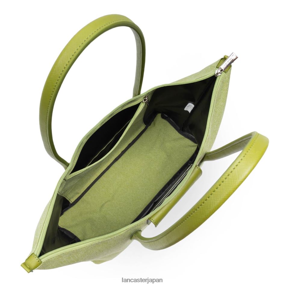 バッグ Lancaster Paris ラージトートバッグ スマートkba オリーブ 女性 VB8ZLR642