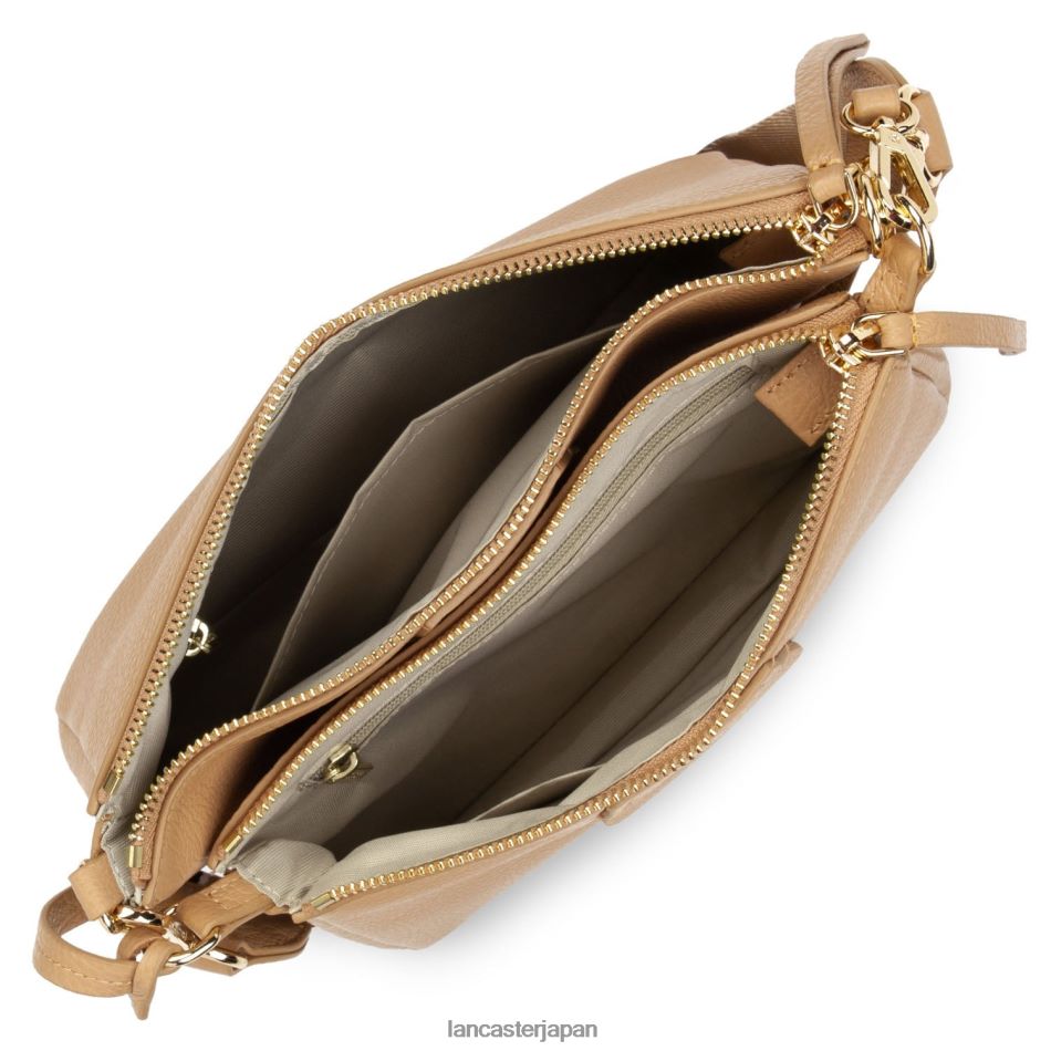 バッグ Lancaster Paris mダブルクラッチデューン 自然 女性 VB8ZLR1006