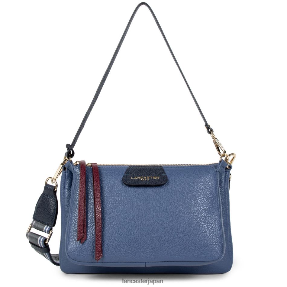 バッグ Lancaster Paris mダブルクラッチデューン ブルーマルチ 女性 VB8ZLR1010