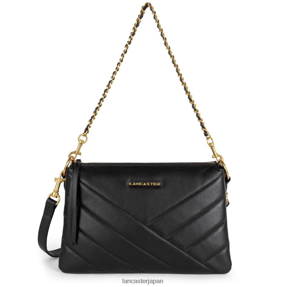 バッグ Lancaster Paris m クラッチ ソフトマトラッセ ノワール 女性 VB8ZLR1231