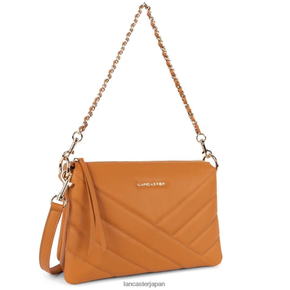 バッグ Lancaster Paris m クラッチ ソフトマトラッセ 金 女性 VB8ZLR1239