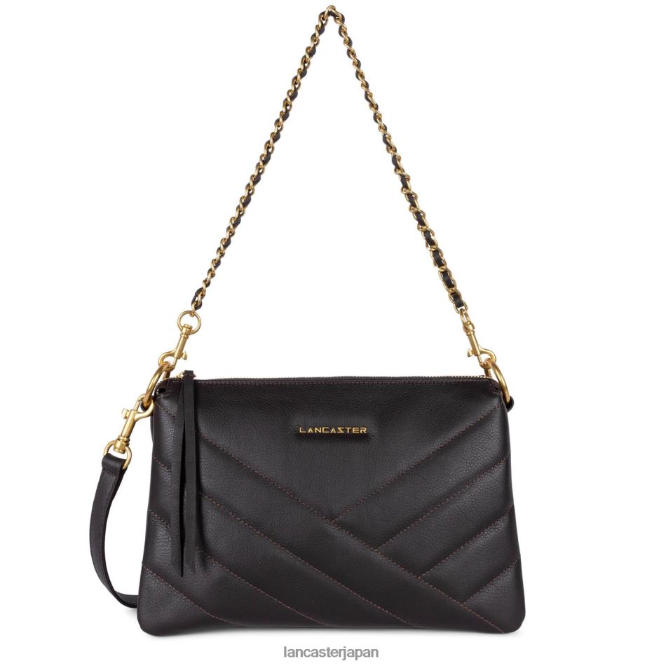 バッグ Lancaster Paris m クラッチ ソフトマトラッセ マロン 女性 VB8ZLR1240