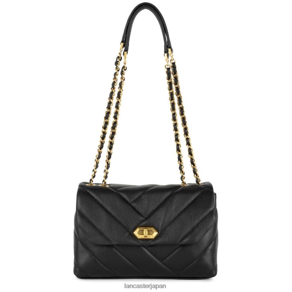 バッグ Lancaster Paris m クロスボディバッグ ソフトマトラッセ ノワール 女性 VB8ZLR1611