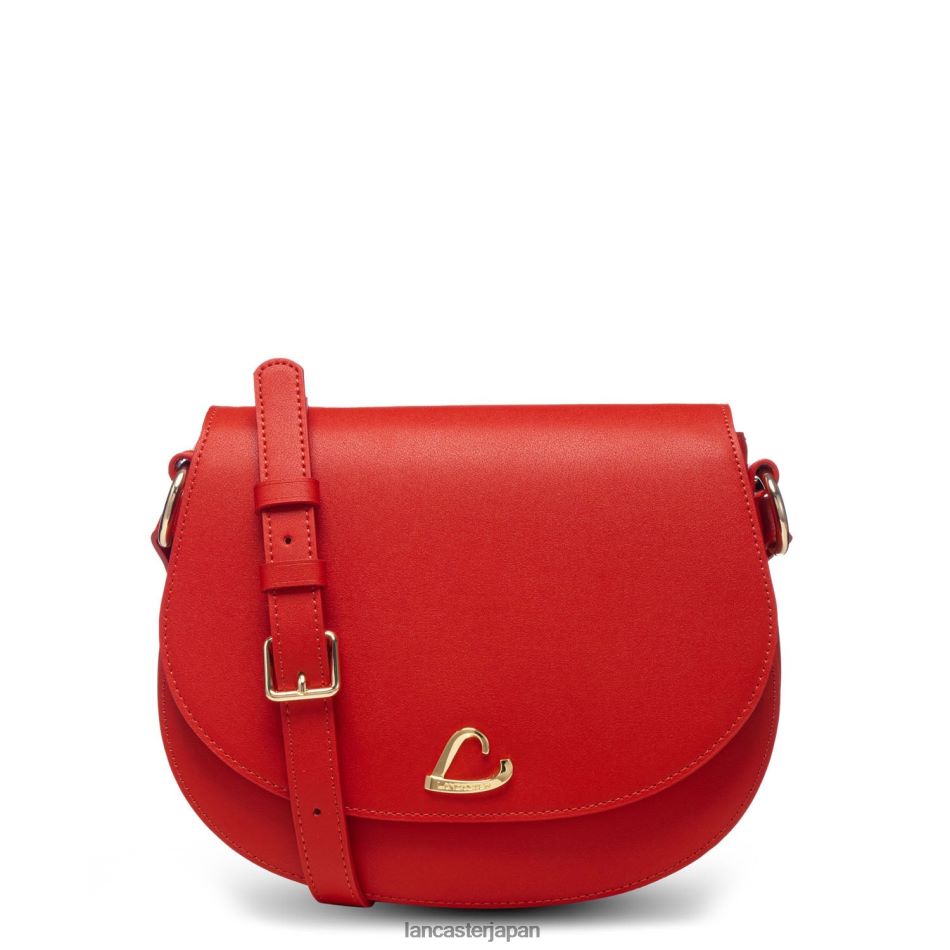 バッグ Lancaster Paris m クロスボディバッグ シティ フィロス 朱色 女性 VB8ZLR1703
