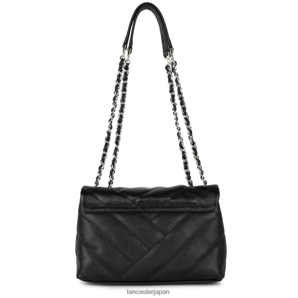 バッグ Lancaster Paris m クロスボディバッグ キャビア マトラッセ ノワール 女性 VB8ZLR2002