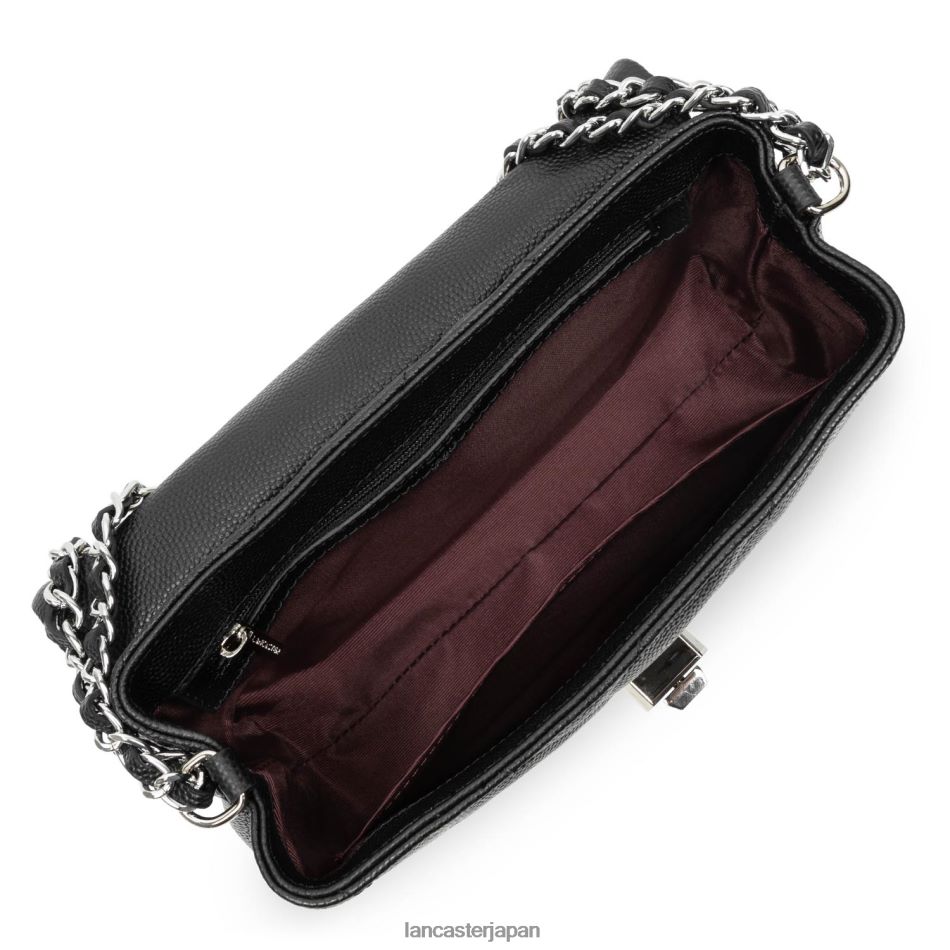 バッグ Lancaster Paris m クロスボディバッグ キャビア マトラッセ ノワール 女性 VB8ZLR2002