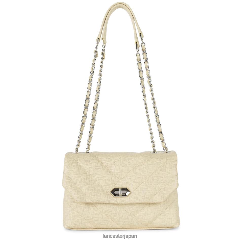 バッグ Lancaster Paris m クロスボディバッグ キャビア マトラッセ ベージュ 女性 VB8ZLR2003