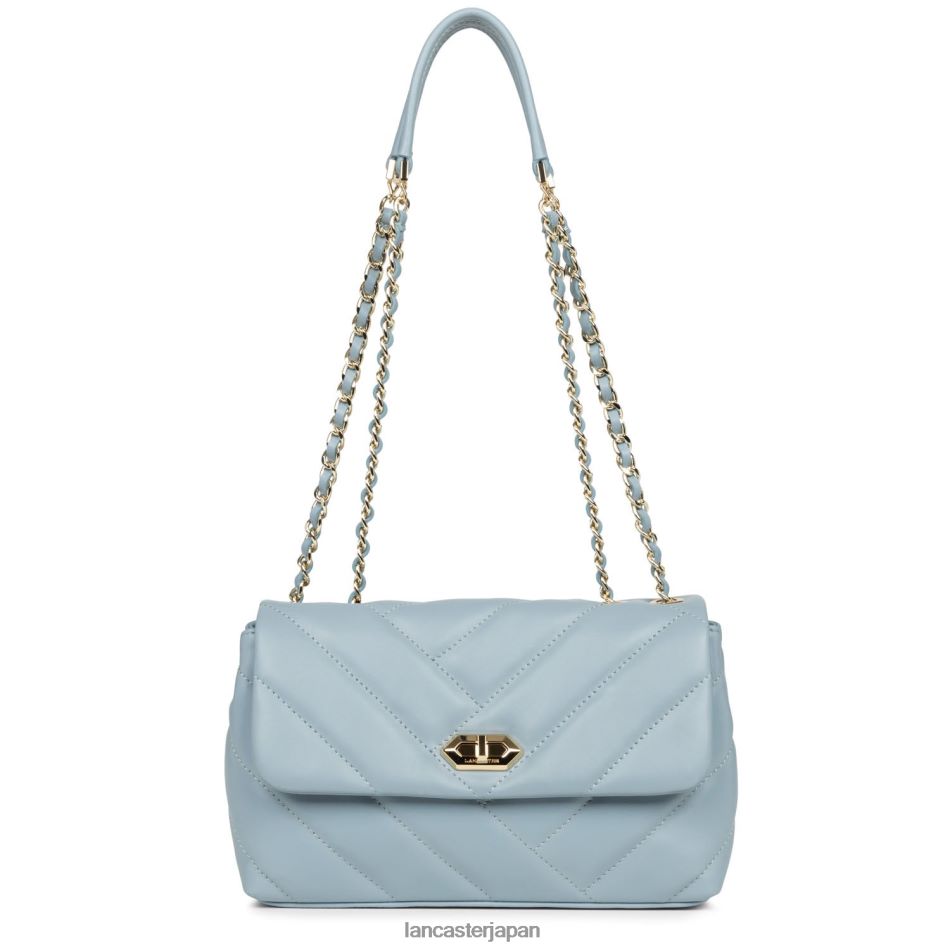 バッグ Lancaster Paris m クロスボディバッグ ソフトマトラッセ ブルーサンドル 女性 VB8ZLR2138