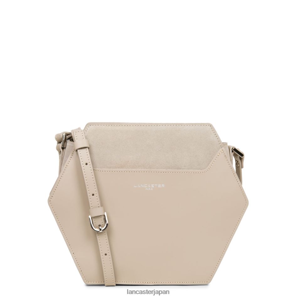 バッグ Lancaster Paris m クロスボディバッグ スムース ルーシュ ガレットローズ 女性 VB8ZLR2208