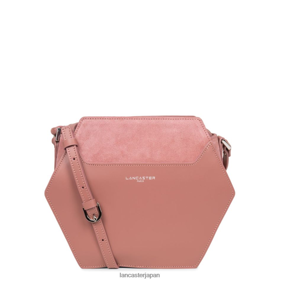 バッグ Lancaster Paris m クロスボディバッグ スムース ルーシュ ローズセンター 女性 VB8ZLR2214