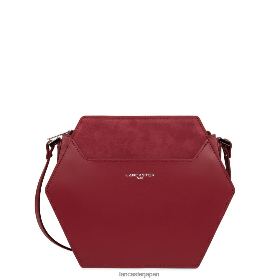 バッグ Lancaster Paris m クロスボディバッグ スムース ルーシュ サクラソウ 女性 VB8ZLR2219