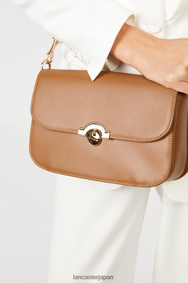 バッグ Lancaster Paris m クロスボディバッグ ファッション メデイユ キャメル 女性 VB8ZLR2382