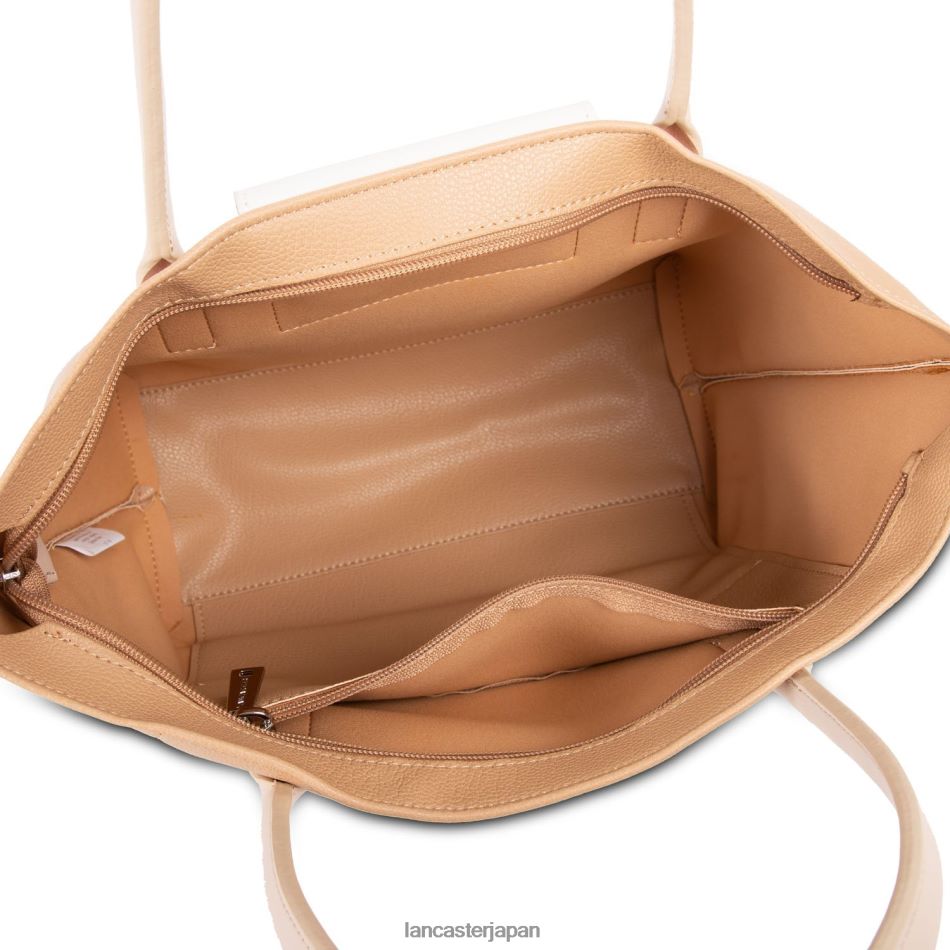 バッグ Lancaster Paris m ハンドバッグ マヤ 軽量 ナチュレルエクリュヌードクレール 女性 VB8ZLR2792