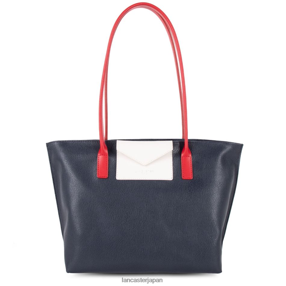 バッグ Lancaster Paris m トートバッグ マヤ ブルーフォンセエクリュルージュ 女性 VB8ZLR2843