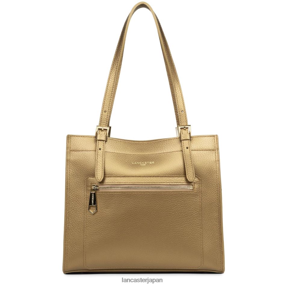 バッグ Lancaster Paris m トートバッグ フーロンヌ ダブル 自然界のゴールド 女性 VB8ZLR2900